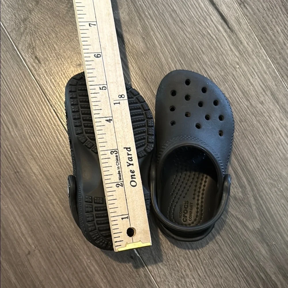 Kids Black Crocs Clogs